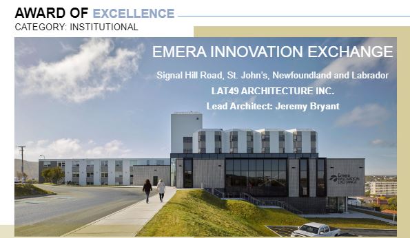 EIX SHC Architecture Award 2022 image.